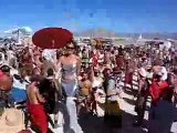 Stilt Walking at Burning Man