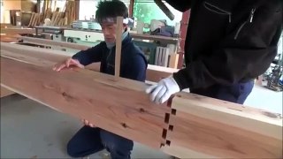 Древняя технология соединения бревен от японских плотников