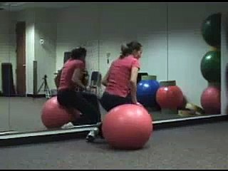 Fitness Class....Having a Ball