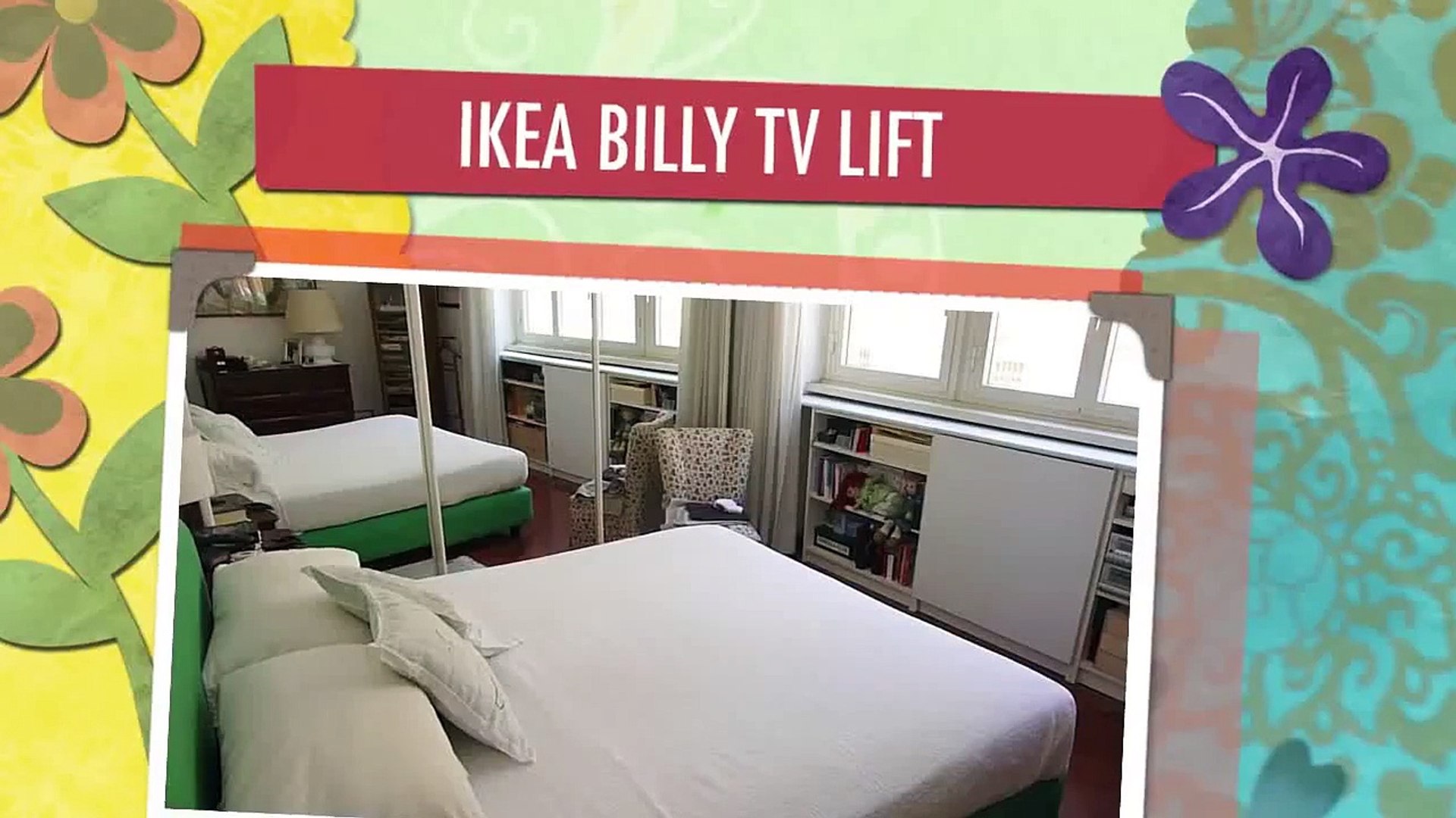 ikea billy tv lift mov video dailymotion