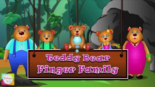 Teddy Bear Finger Family Nursery Rhyme   Cartoon Songs For Children