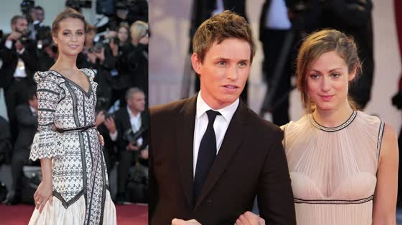 Eddie redmayne bei der premiere von 'the danish girl'