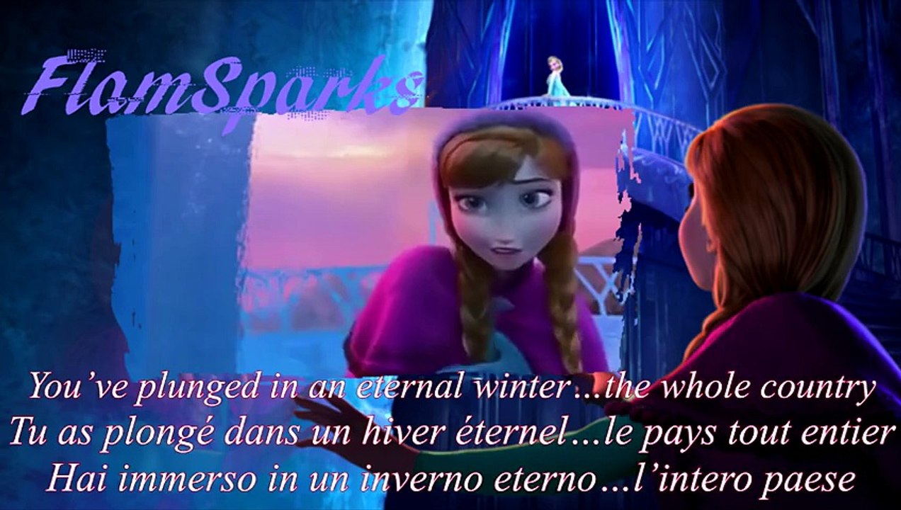 For The First Time In Forever - Reprise (Eu French) Subs + Eng-Ita Trans