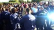 مهاجران و پناهجویان در مجارستان با پلیس این کشور درگیر شدند