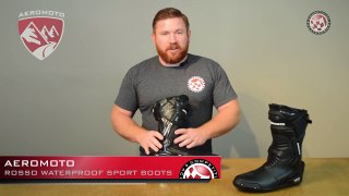 Aeromoto Rosso Waterproof Sport Motorcycle Boot Review