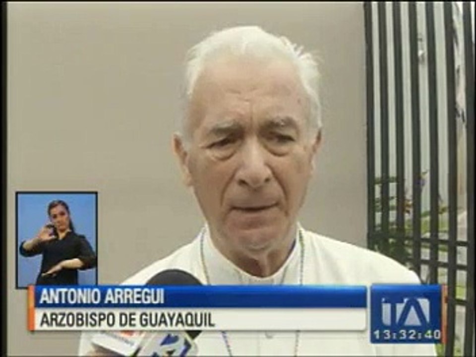 Arzobispo de Guayaquil asegura que no espera disculpas públicas del Gobierno