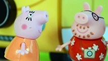 Pig George da Familia Peppa Pig e sua irma Peppa quando ainda eram bebes!!! Disneytoptoys