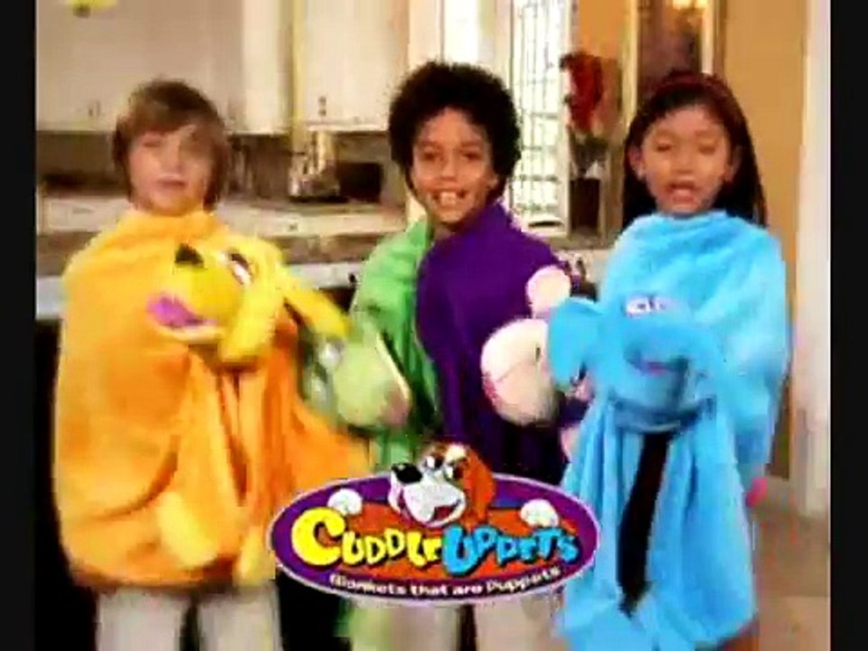 CuddleUppets Blanket and Puppet