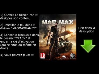 Le jeu Mad Max  gratuit sur pc !!! Download Crack