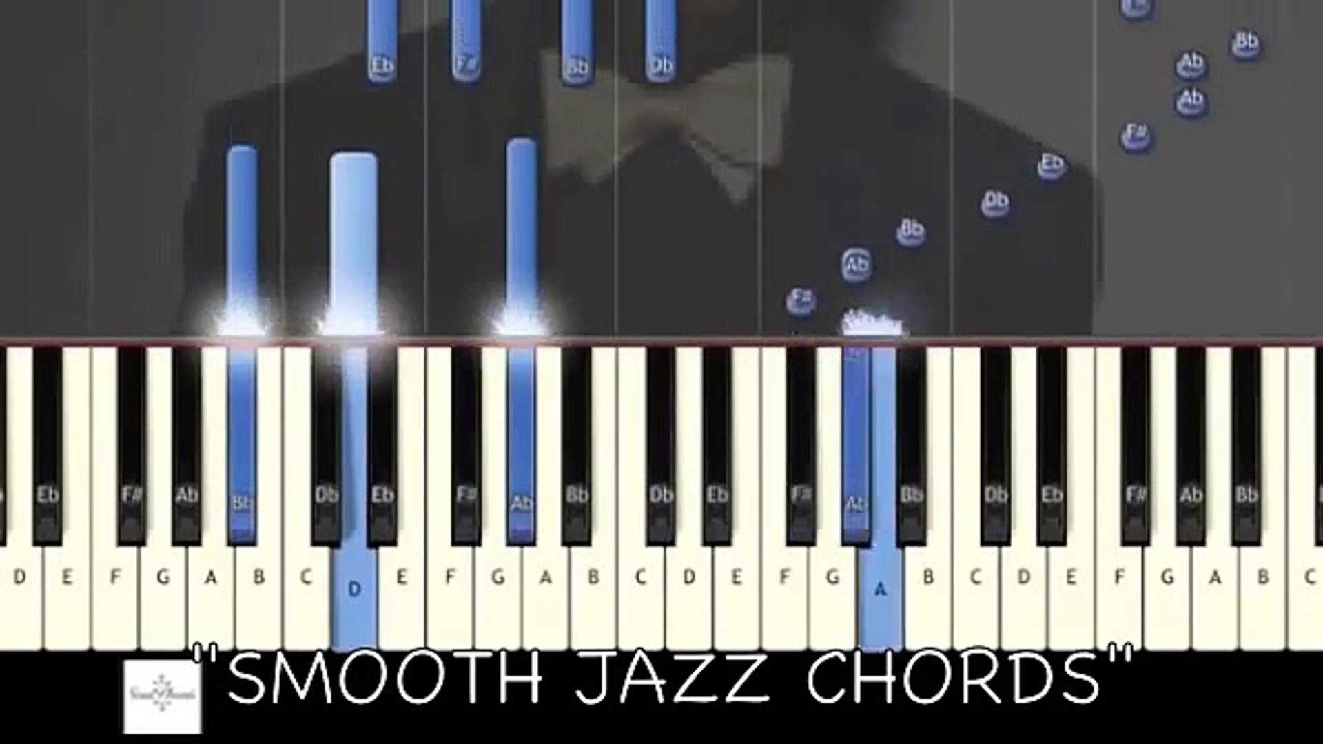 ♬ SMOOTH JAZZ PIANO CHORDS w/ SOLO (JAZZ PIANO) Synthesia Piano Tutorial Eb  MINOR ♬ - video Dailymotion