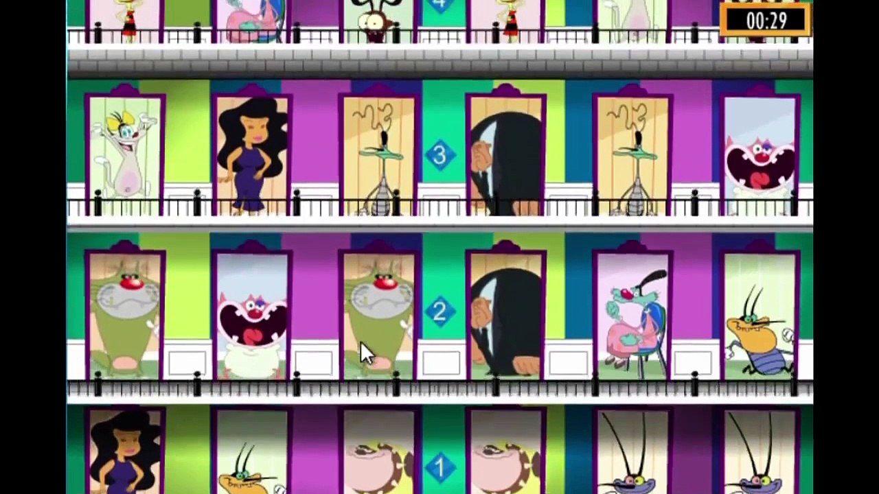 Cartoon Network Games  Oggy And The Cockroaches   Match Mania Full Gameplay | cartoon network games