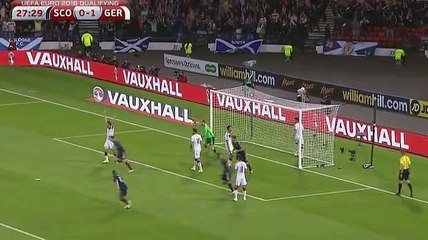 Goal Hummels - Scotland 1 - 1 Germany -  Euro - Qualification - 07/09/2015