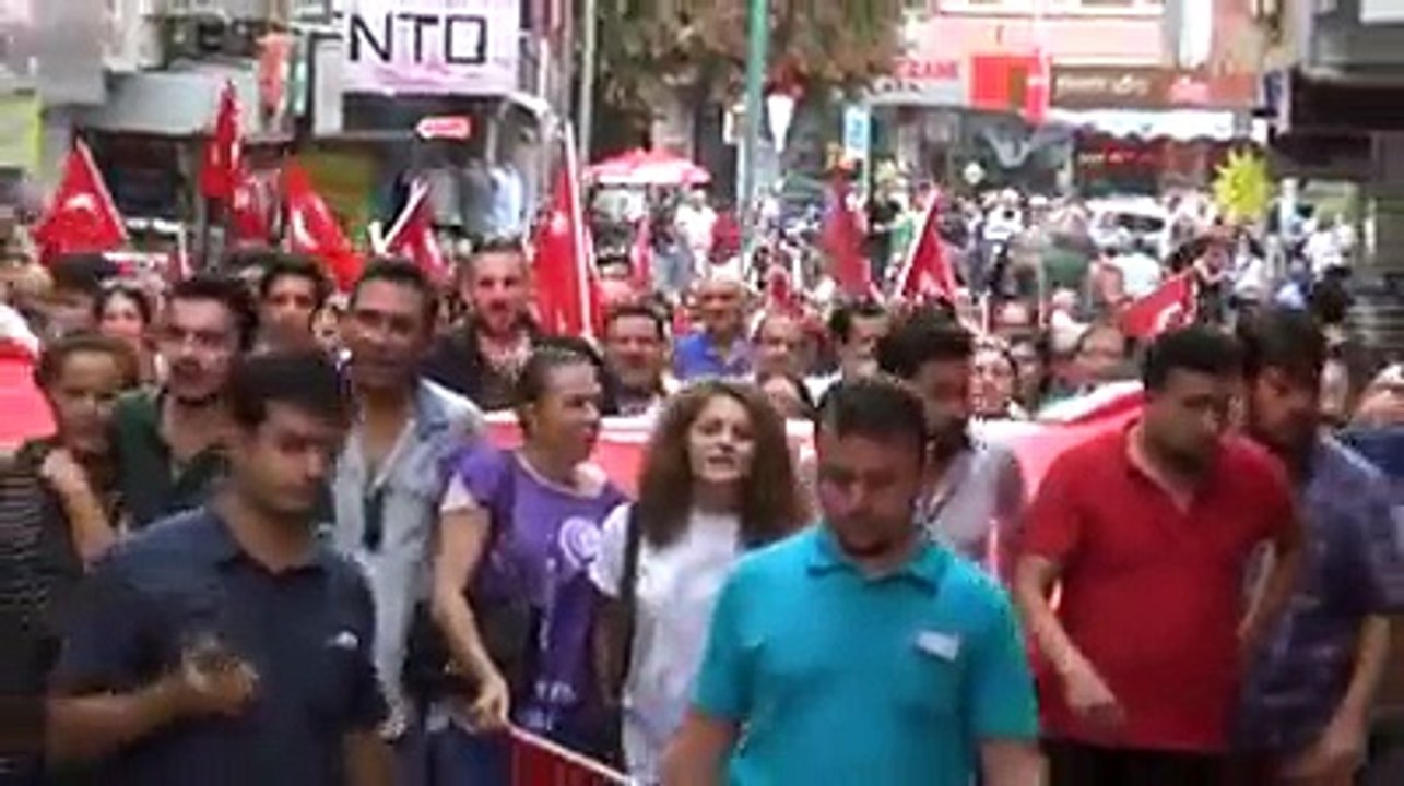 Balıkesir'den teröre lanet