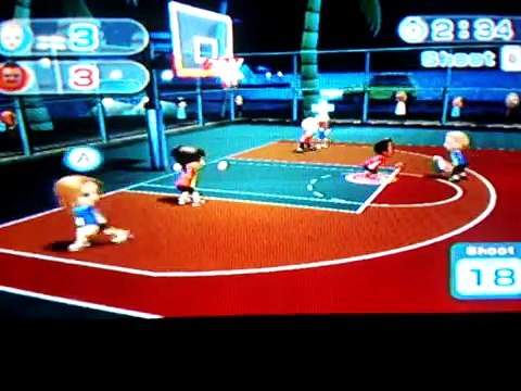 Wii Sports Resort Basketball Champions and Hoop Hero Stamp