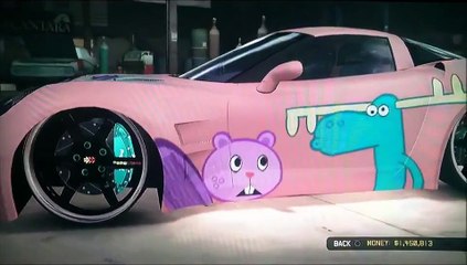 MIDNIGHT CLUB HAPPY TREE FRIENDS Z06 2007 BY OLIVEIRA PS3