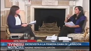 Entrevista Primera Dama, Nadine Heredia por Pamela Vertiz