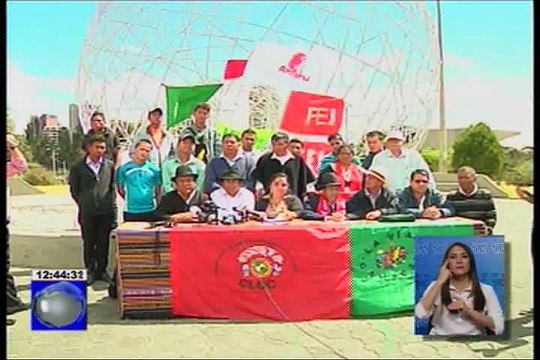 Organizaciones campesinas entregarán documento sobre ley de tierras y revolución agraria