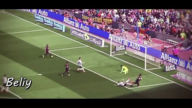 Trio MSN ● Messi, Suarez, Neymar ● Amazing Goals ● Road to Champions 2015