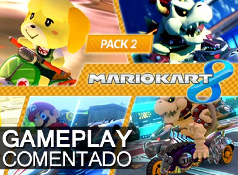 Mario Kart 8, segundo DLC - Gameplay Comentado
