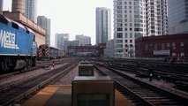 Metra Morning Rush Hour Timelapse
