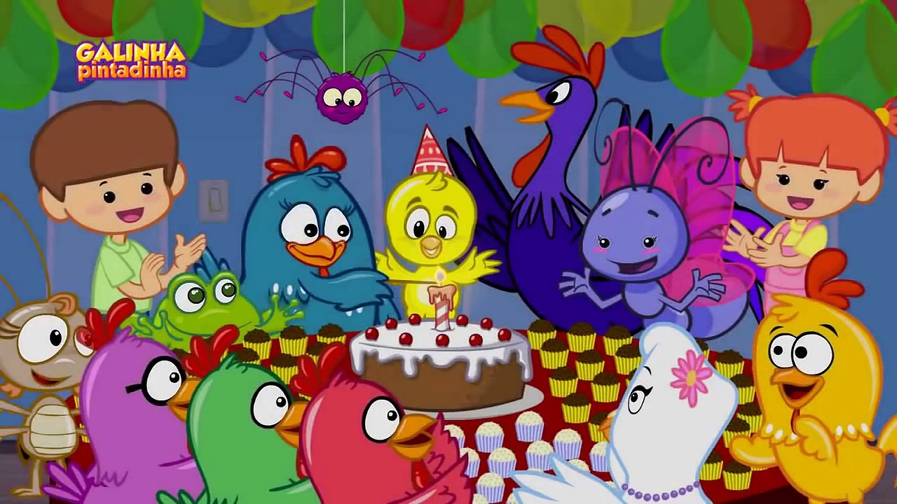 Galinha Pintadinha 4 PARABÉNS DA GALINHA PINTADINHA