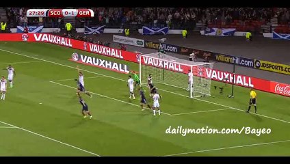 (Own goal Hummels )Scotland 1-1 Germany - 07-09-2015