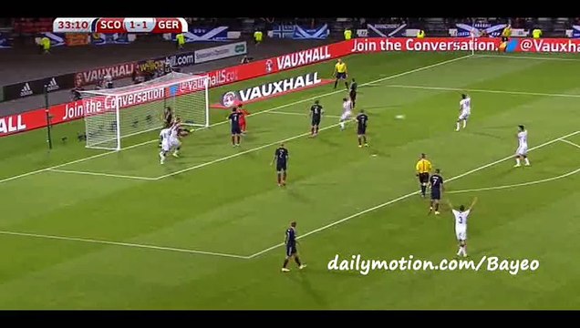 (Goal _ Thomas Müller )Scotland 1-2 Germany - 07-09-2015