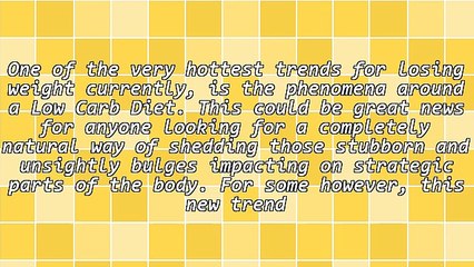 What Is All the Hype About Low Carb Diets?