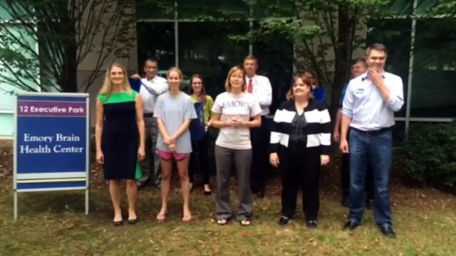 Emory Brain Health Center Does the ALS Ice Bucket Challenge