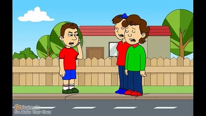 Caillou's parents gets grounded