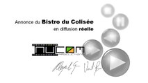 Annonce du Bistro du Colisée, diffusion durant le Tournoi Pee-Wee de Québec
