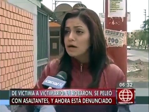 Los Olivos: Joven fue asaltado y brutalmente agredido y para colmo los criminales lo denunciaron [Video]
