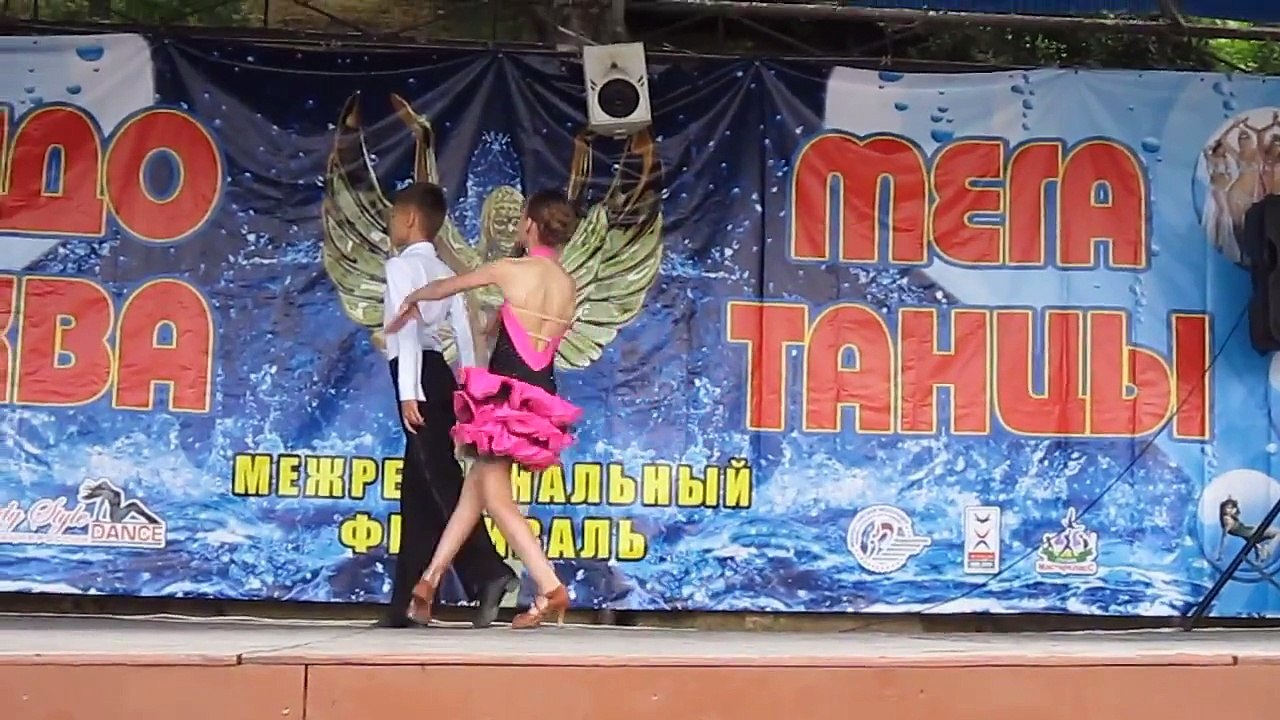 Детский танец.Дуэт. Children's dance.Duo.