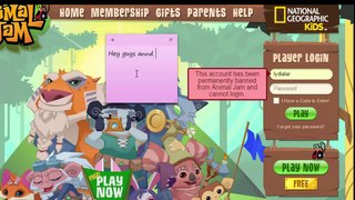 OMG WHAT IS GOING ON?!? BANNED!?!??!?! (Animal Jam)