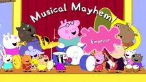 sonidos de instrumentos musicales de viento, aprende con peppa pig