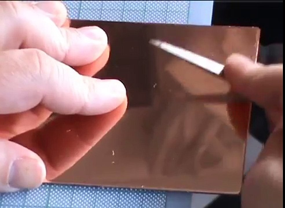 Etching Copper Aaron Jansen