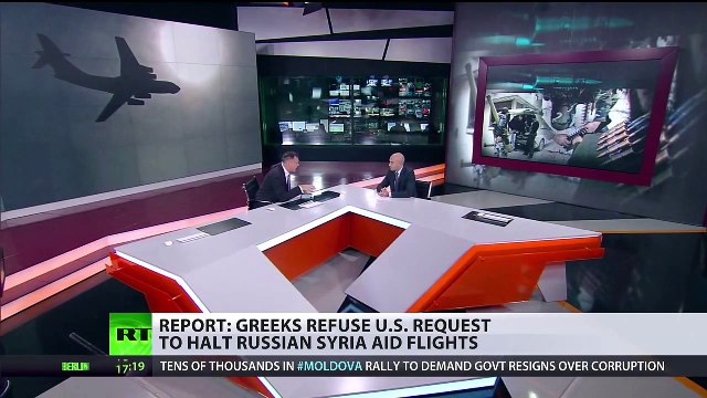 US tried to block Russian aid planes for Syria