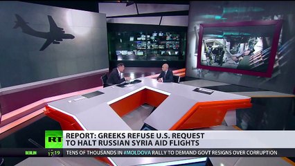 US tried to block Russian aid planes for Syria