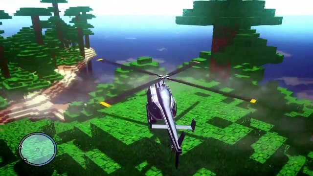 Grand Theft Auto IV - Minecraft Map Mod PC