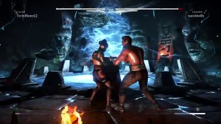 Mortal Kombat X 1v1 ranked match