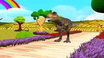 Dinosaurs Cartoons For Kids Finger Family Children Nursery Rhymes | Johny Johny Yes Papa