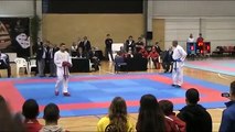 XX Campeonato Nacional de karate (Portugal) - Mauro Hernandez(AKA) Vs. Nuno Dias(AO)