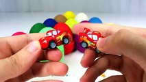 LEARN COLORS for Children w  Play Doh Surprise Eggs Donald Duck Toy Story Spiderman Disney Cars Toys