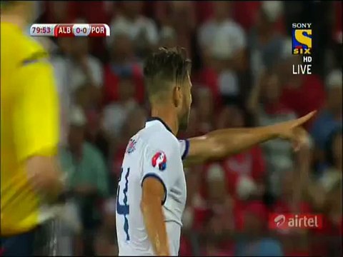 Eliseu Incredible Miss (HD)_ Albania 0-0 Portugal _ EC Qualification Europe 07.09.2015