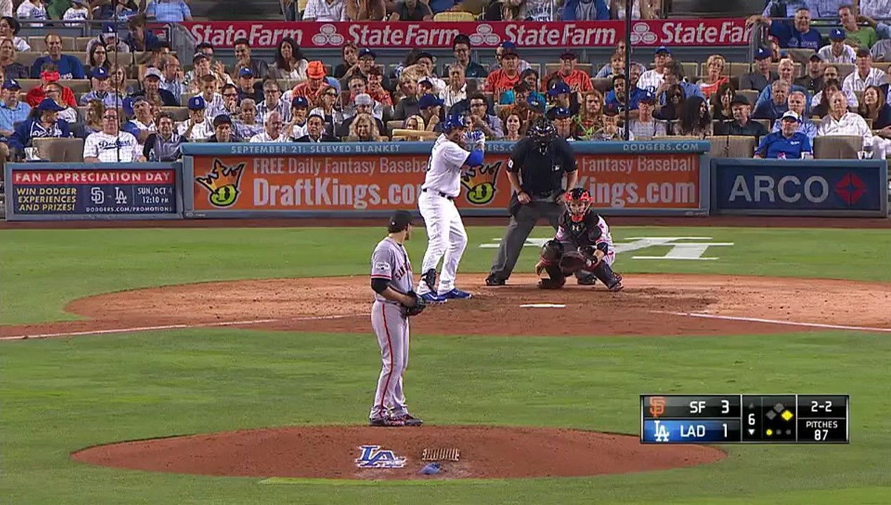 HomeRun (25) de Adrian Gonzalez de Dodgers de Los Angeles