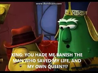 Veggie Tales: Haman gets BANISHED! (CC)