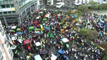 Agricultores de la UE protestan en Bruselas