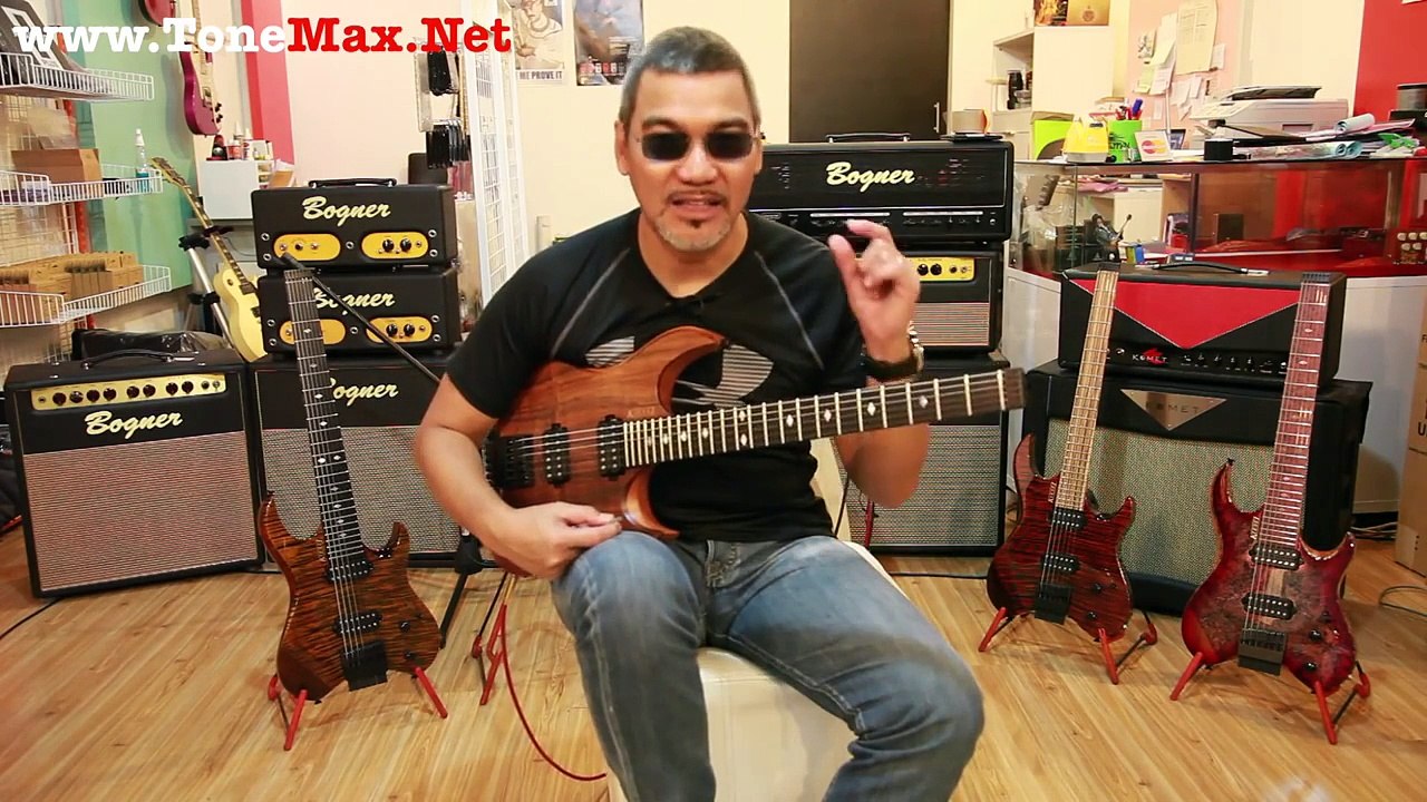 Gears Test Drive : Kiesel/Carvin Guitars : V6 (Vader Headless Series)