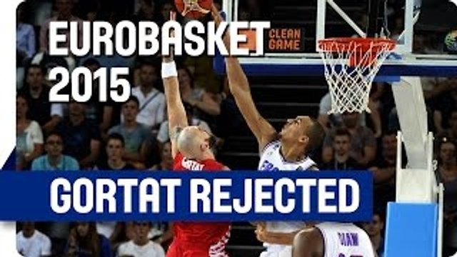 Gobert Rejects Gortat! - EuroBasket 2015