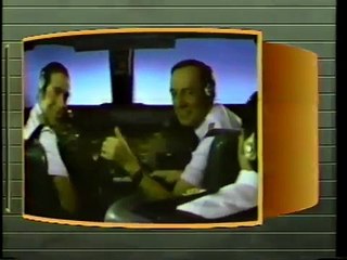 Air Canada Boeing 747-200C Safety Video (1986)